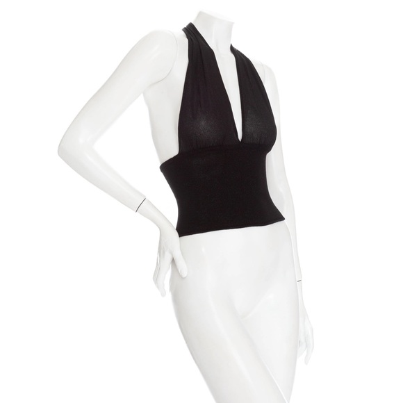 Vintage Tom Ford for Gucci Metallic Halter Top 2001 - Picture 2 of 7